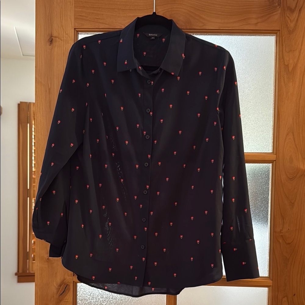 RW&Co Dress Blouse